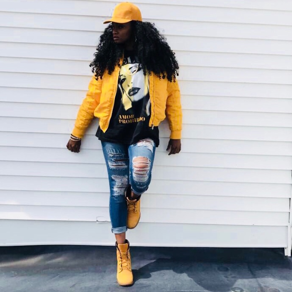 Mustard flight Jacket